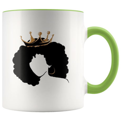 Lady Queen Afro Coffee Mug - Shop Sassy Chick