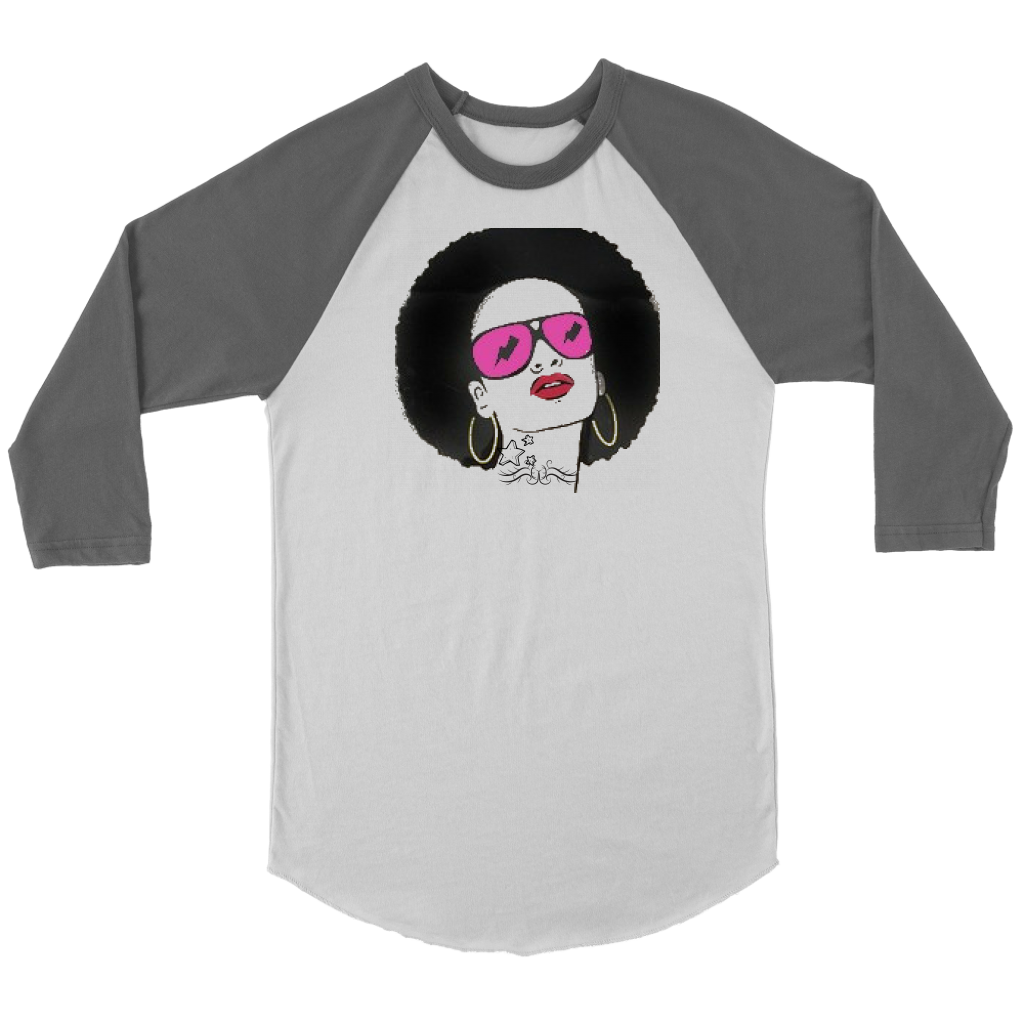 Lady Afro Long Sleeve - Shop Sassy Chick