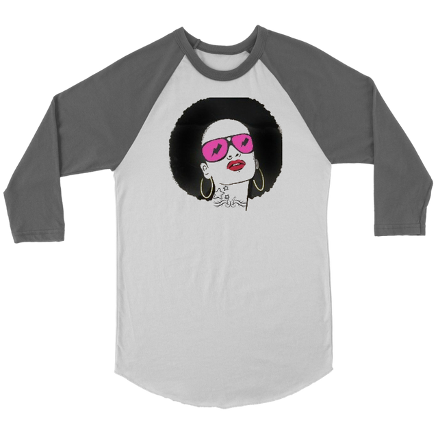 Lady Afro Long Sleeve - Shop Sassy Chick