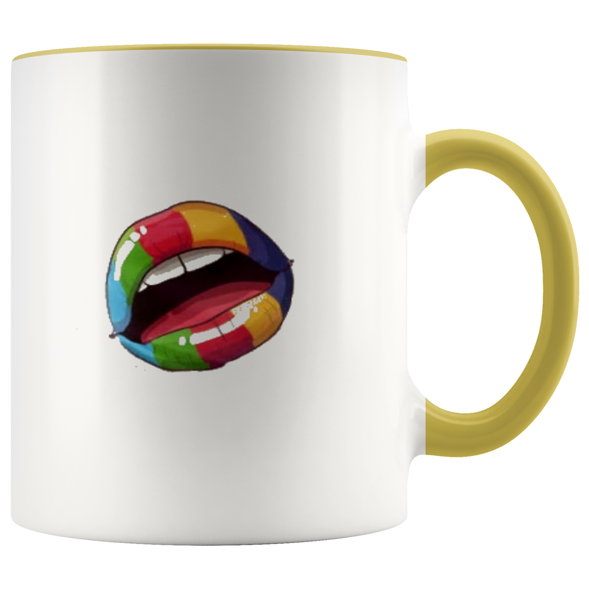 Rainbow  Lips Coffee Mug - Shop Sassy Chick