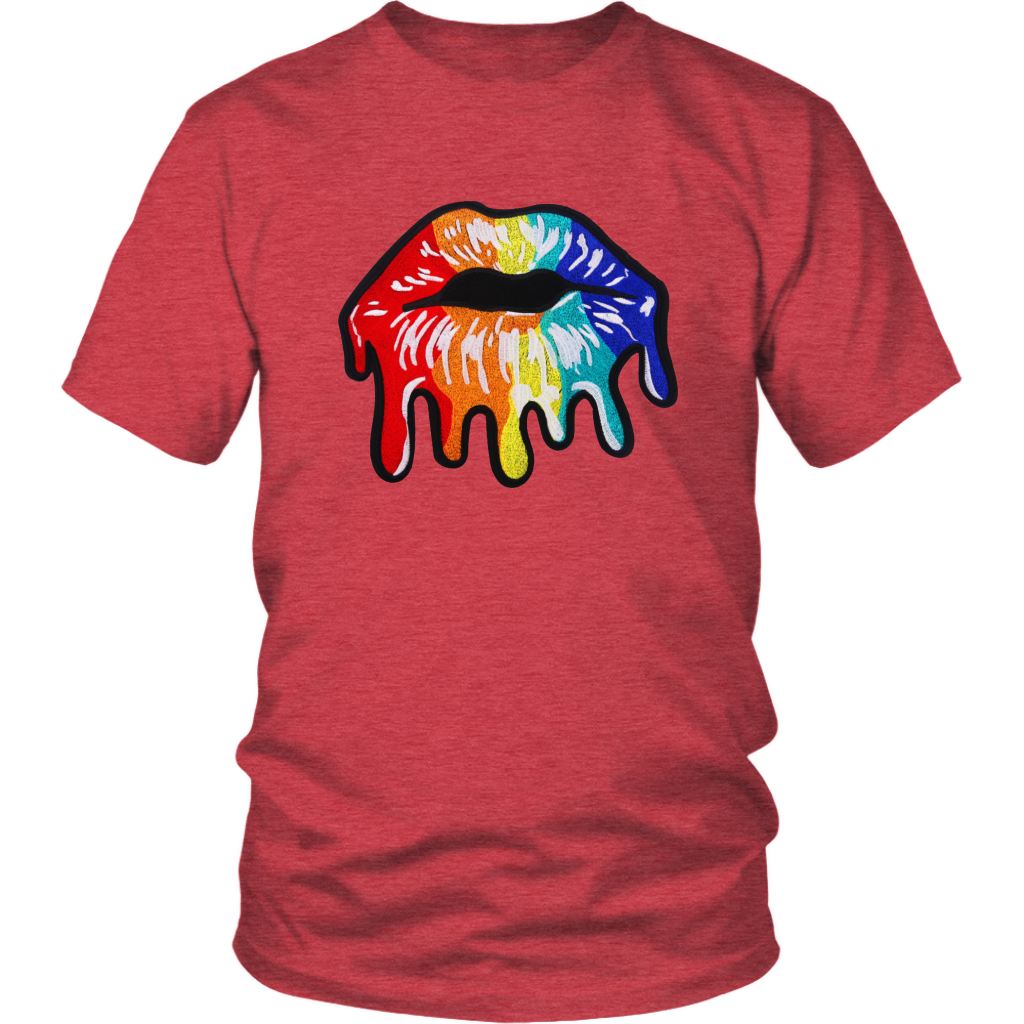 RNBW Lips T-Shirt - Shop Sassy Chick