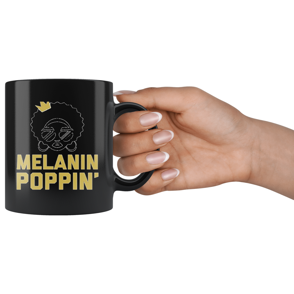Melanin Poppin' Coffee Mug - Shop Sassy Chick
