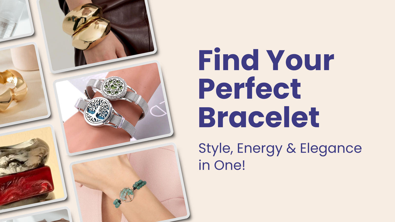 Find Your Perfect Bracelet – Style, Energy & Elegance in One!