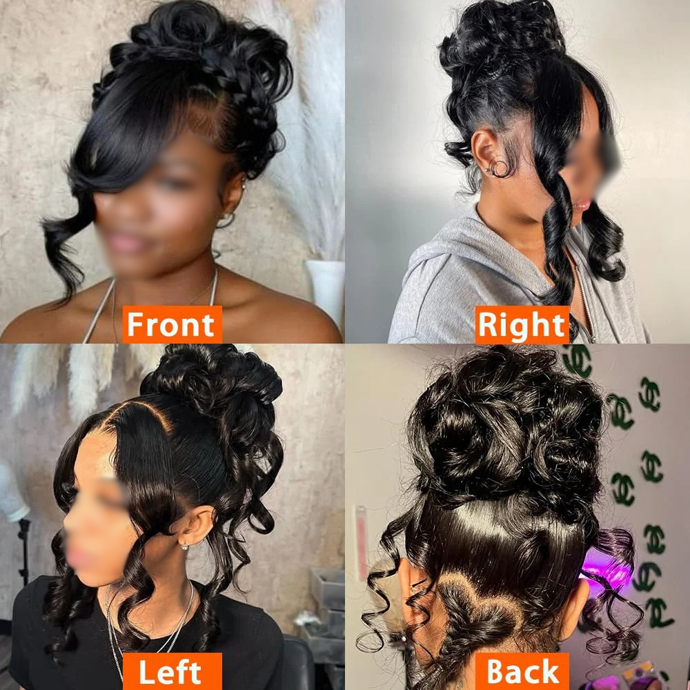 13x6 Body Wave HD Lace Front Brazilian Virgin Human Hair Wigs