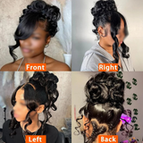 13x6 Body Wave HD Lace Front Brazilian Virgin Human Hair Wigs