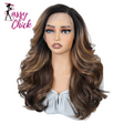 22 inches Ombre Body Wave Lace Front Wigs Sassy Chick Logo