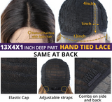 22 inches Ombre Body Wave Lace Front Wigs cap
