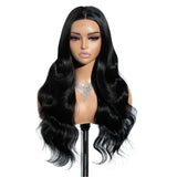 26“ Highlight Honey Brown Body Wave Wig black