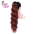 28 Inch Drawstring Curly Ponytail Sassy Chick Logo