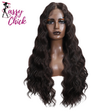 28 Inch Long Wavy Synthetic Wigs Sassy Chick Logo