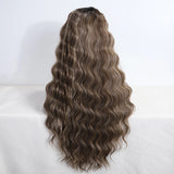 28 Inch Long Wavy Synthetic Wigs back