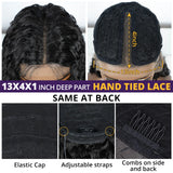 Size of 30 Inch Curly Lace Front Heat Resistant Synthetic Wigs
