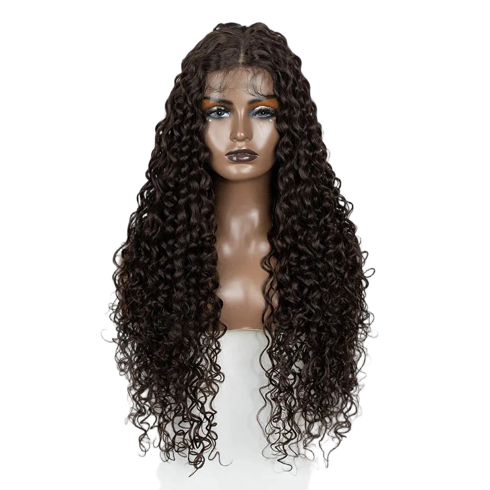 30 Inch Curly Lace Front Heat Resistant Synthetic Wigs
