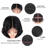Lace 30 inches Curly Front Lace Synthetic Wigs