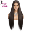 30 inches Long Straight Middle Part Wig Sassy Chick Logo