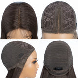30 inches Long Straight Middle Part Wig cap