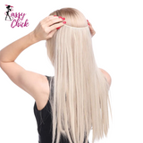 32colors Synthetic Invisible Wire Hair Extension Clip Sassy Chick Logo