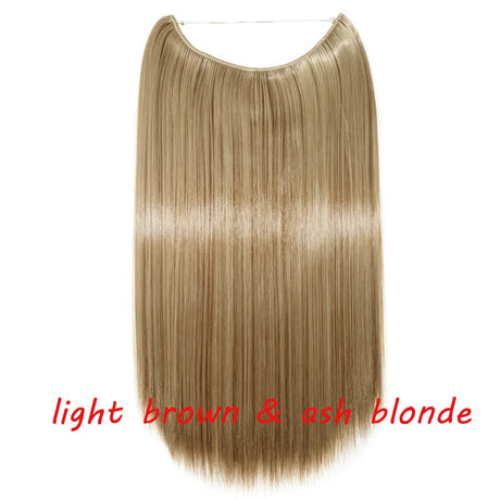 light brown synthetic hair 