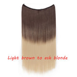 ash blonde synthetic hair