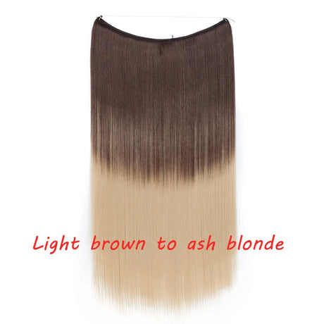 ash blonde synthetic hair