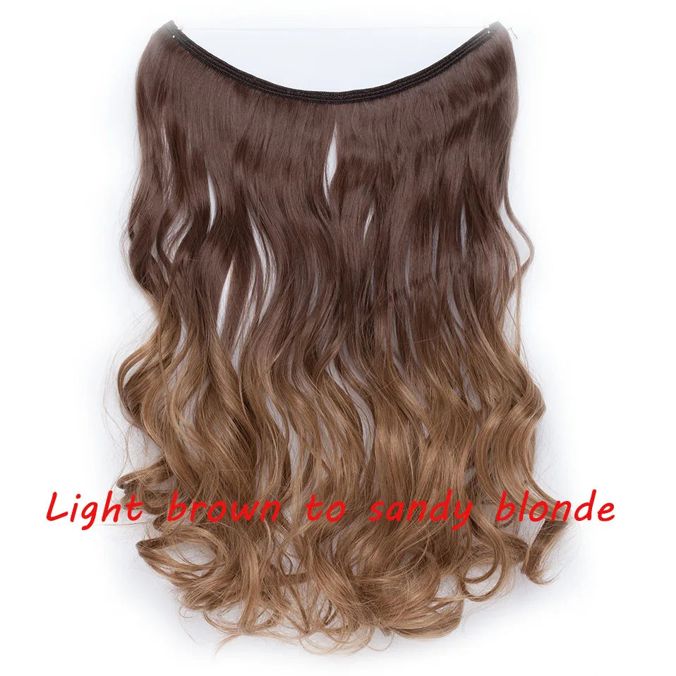 sandy blonde synthetic hair 