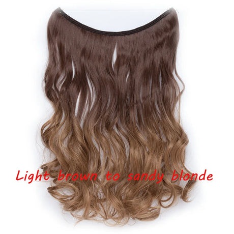 sandy blonde synthetic hair 