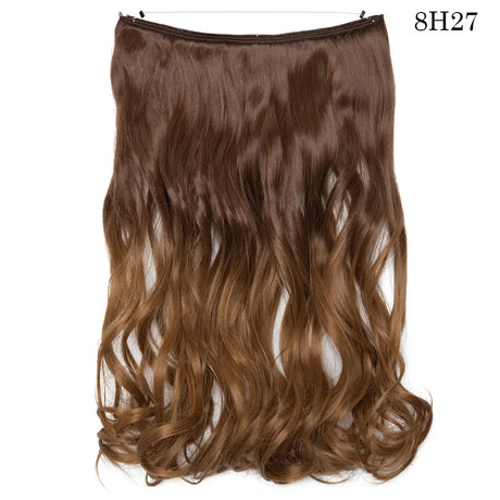 brown synthetic hair
