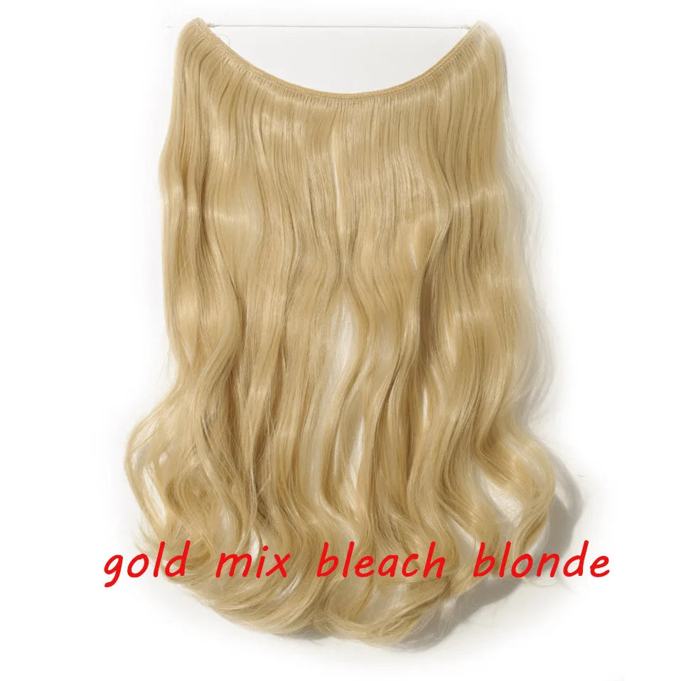 bleach blonde synthetic hair