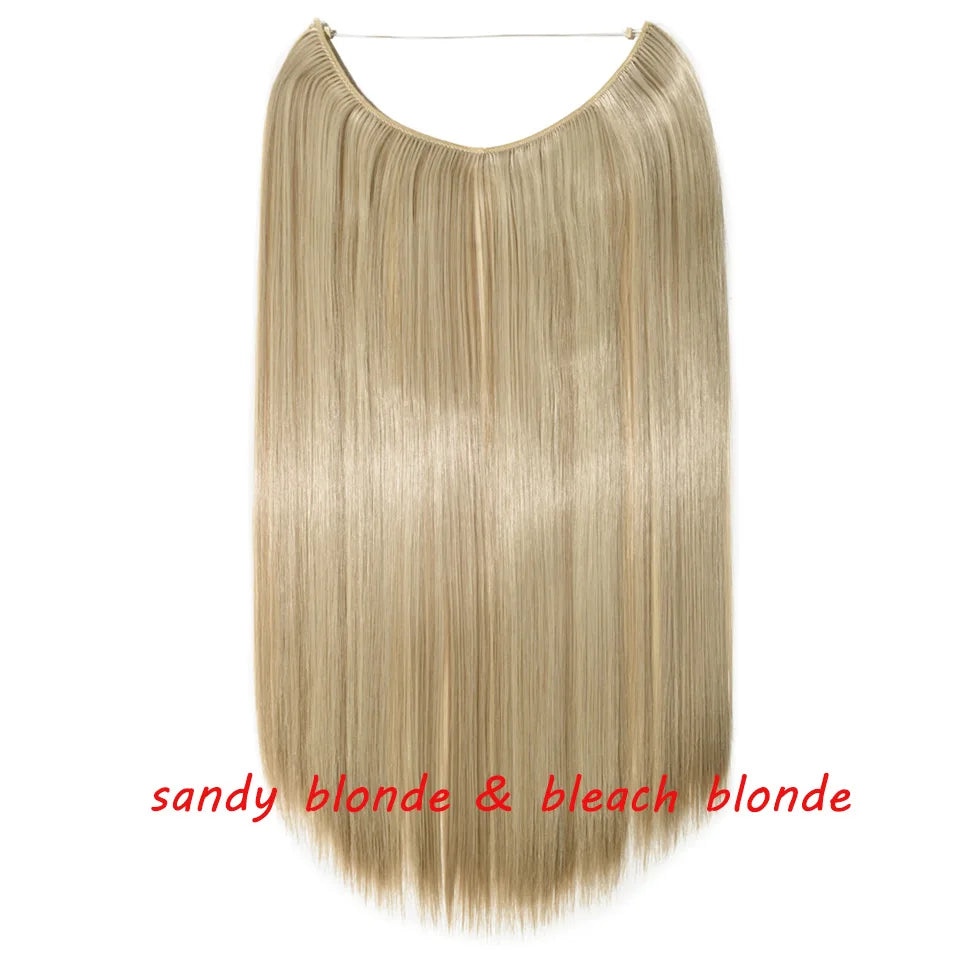 bleach blonde synthetic hair