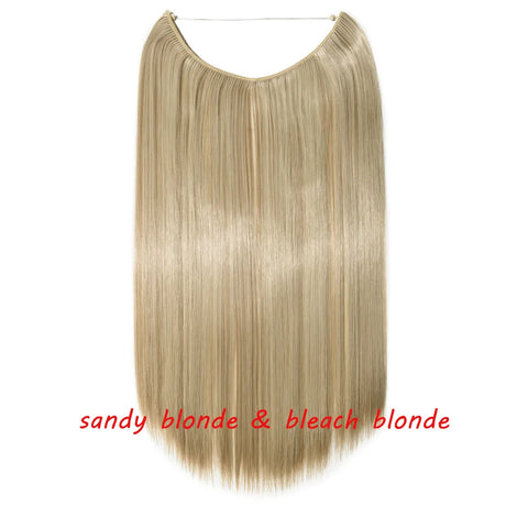 bleach blonde synthetic hair