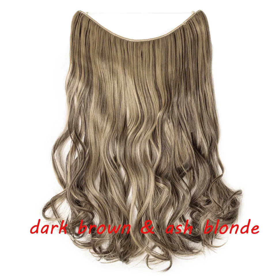 ash blonde synthetic hair
