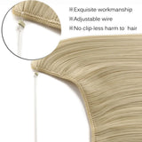 32colors Synthetic Invisible Wire Hair Extension Clip