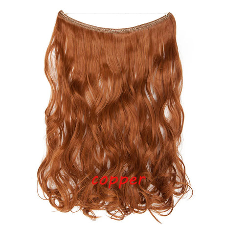copper synthetic hair 
