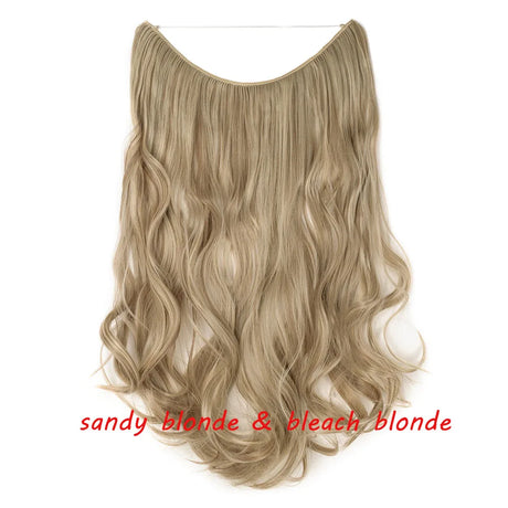 bleach blonde synthetic hair