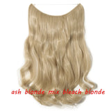ash blonde synthetic hair