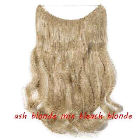 ash blonde synthetic hair