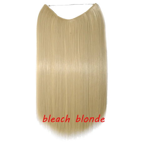 bleach blonde synthetic hair