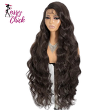 36"Long Body Wave Side Part Lace Synthetic Sassy Chick Logo