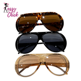 3pcs European Versatile Summer Fashionable Sunglasses Sassy Chick Logo