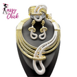 4Pcs African Bridal Wedding  Jewelry Set Sassy Chick Logo