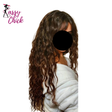 5clips Long Curly Clips One Piece Synthetic Hair Extension Sassy Chick Logo