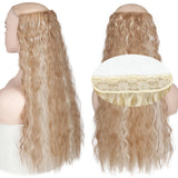 Highlight 5clips Long Curly Clips One Piece Synthetic Hair Extension
