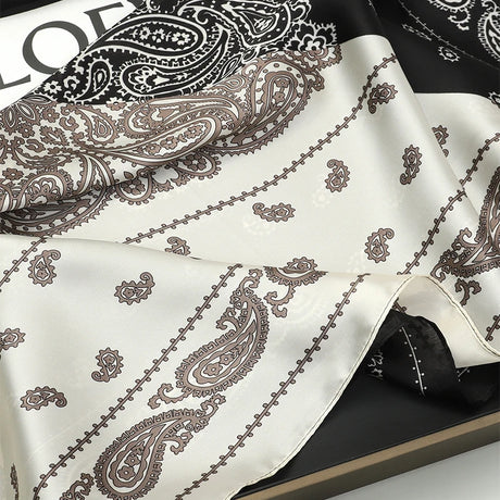 70x70cm Small Satin Square Print Scarf