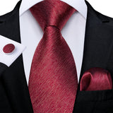 8cm Luxury Floral Striped Solid Men's Tie
