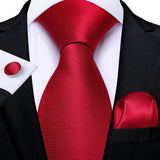 8cm Luxury Floral Striped Solid Men's Tie