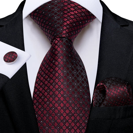 8cm Luxury Floral Striped Solid Men's Tie