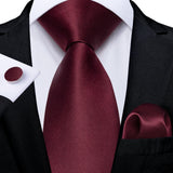 8cm Luxury Floral Striped Solid Men's Tie