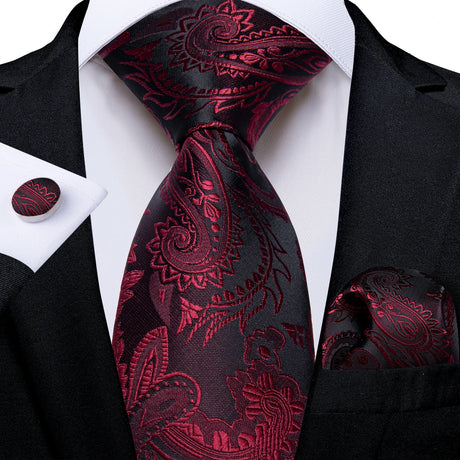 8cm Luxury Floral Striped Solid Men's Tie