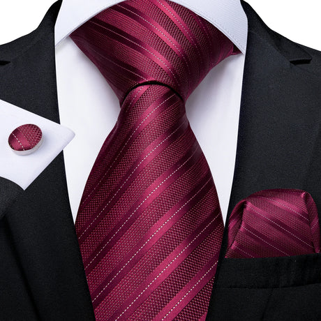 8cm Luxury Floral Striped Solid Men's Tie