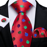 8cm Luxury Floral Striped Solid Men's Tie